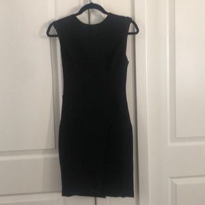 Black sheath dress from Bebe